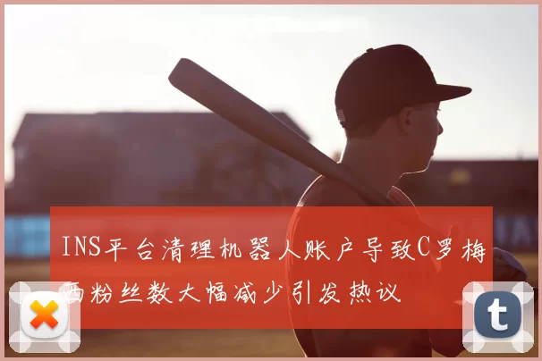 INS平台清理机器人账户导致C罗梅西粉丝数大幅减少引发热议