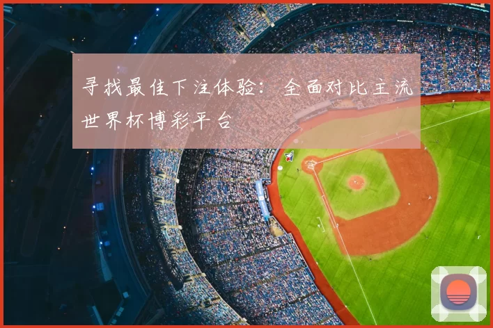 寻找最佳下注体验:全面对比主流世界杯博彩平台