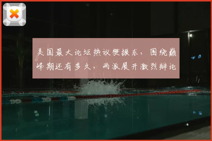 美国最大论坛热议樊振东,围绕巅峰期还有多久,两派展开激烈辩论